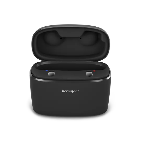 Carregador portátil Bernafon para aparelhos auditivos miniRITE
